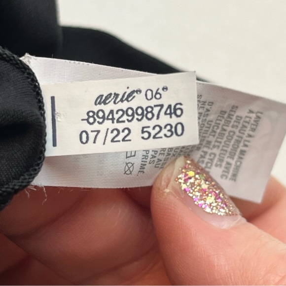 Offline by Aerie Real Me Flare‎ Crossover Leggings Womens Size Medium Black - Picture 3 of 14